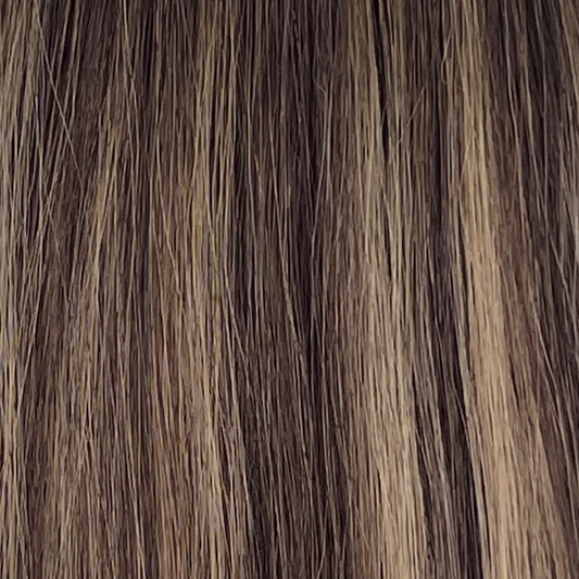 Extensions à clips seamless - Couleur #SY (#SHELLY = Majirel 6 + Balayage beige)