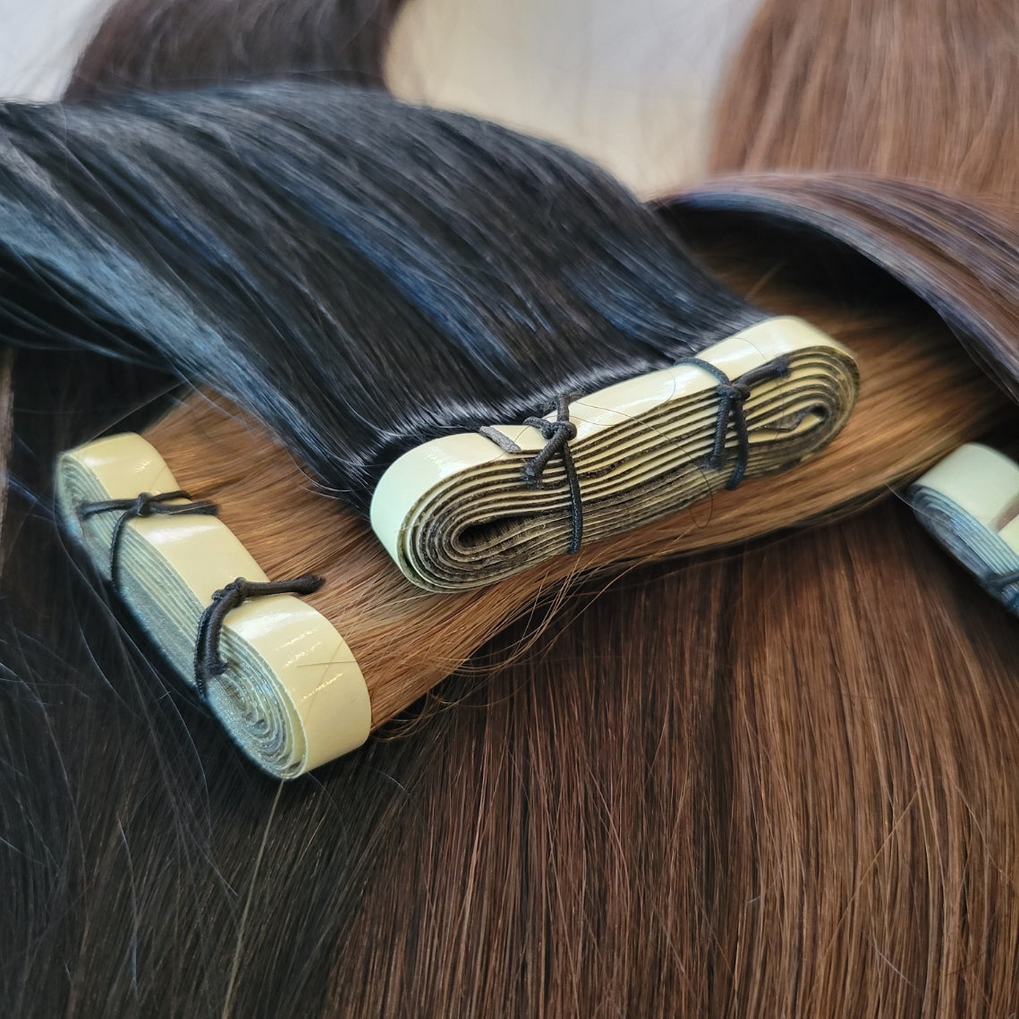 Extensions adhésives "Invisible Long Tape Weft"