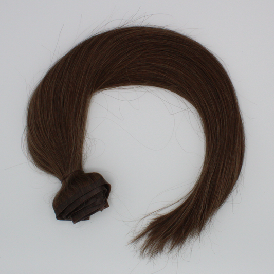 Extensions à clips seamless - Majirel 8.03 - Blond clair  naturel doré #06