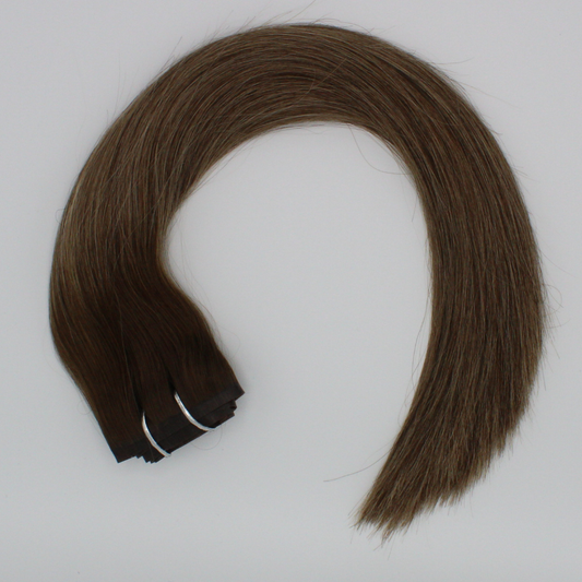 Extensions à clips seamless - PEARL - Majirel 7 Ombré beige doré #PL