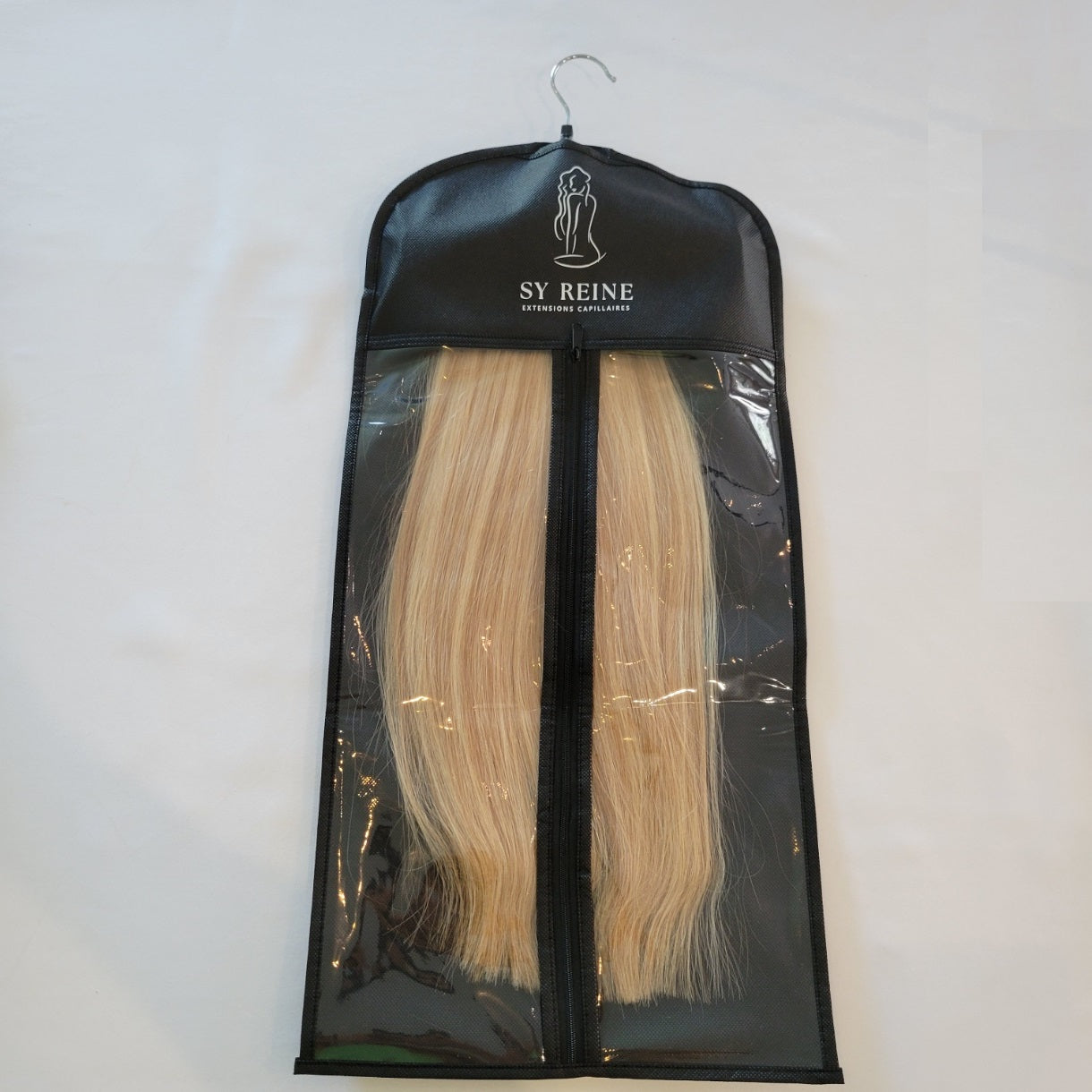 Poche et cintre de rangement suspendu pour Extensions à CLIPS ou PONYTAIL