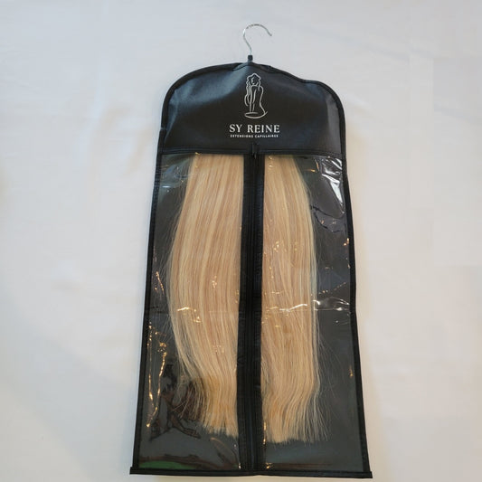 Poche et cintre de rangement suspendu pour Extensions à CLIPS ou PONYTAIL
