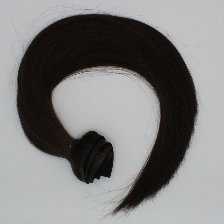 Extensions à clips seamless - Couleur #02 (Châtain clair Majirel 5)