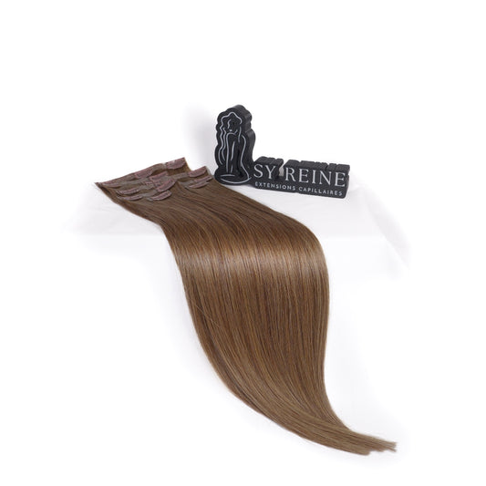 Extensions à clips seamless - Couleur #08 (Blond clair Majirel 8)