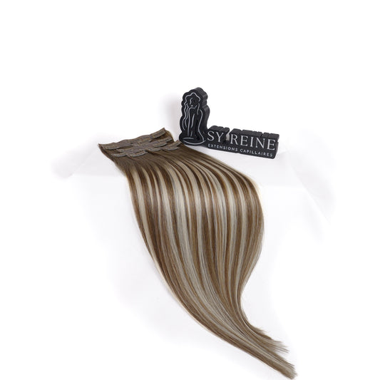 Extensions à clips seamless - Couleur #JL (#JEWEL = Majirel 9 + Ombré méché beige)