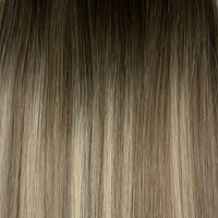 Extensions à la kératine - Couleur #DA (#DELIA = Majirel 7 + Ombré méché beige doré)