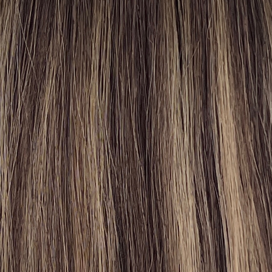 Ponytail (Queue de cheval) - Couleur #SY (#SHELLY = Majirel 6 + Balayage beige)