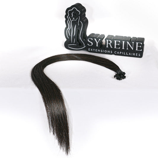 Extensions à la kératine - Couleur #02 (Châtain clair Majirel 5)