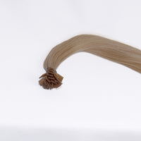 Extensions à la kératine - Couleur #14 (Blond très très clair doré irisé Majirel 10.32)