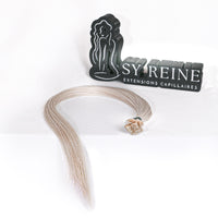 Extensions à la kératine - Couleur #70 (Blond polaire cendré blanc-gris)