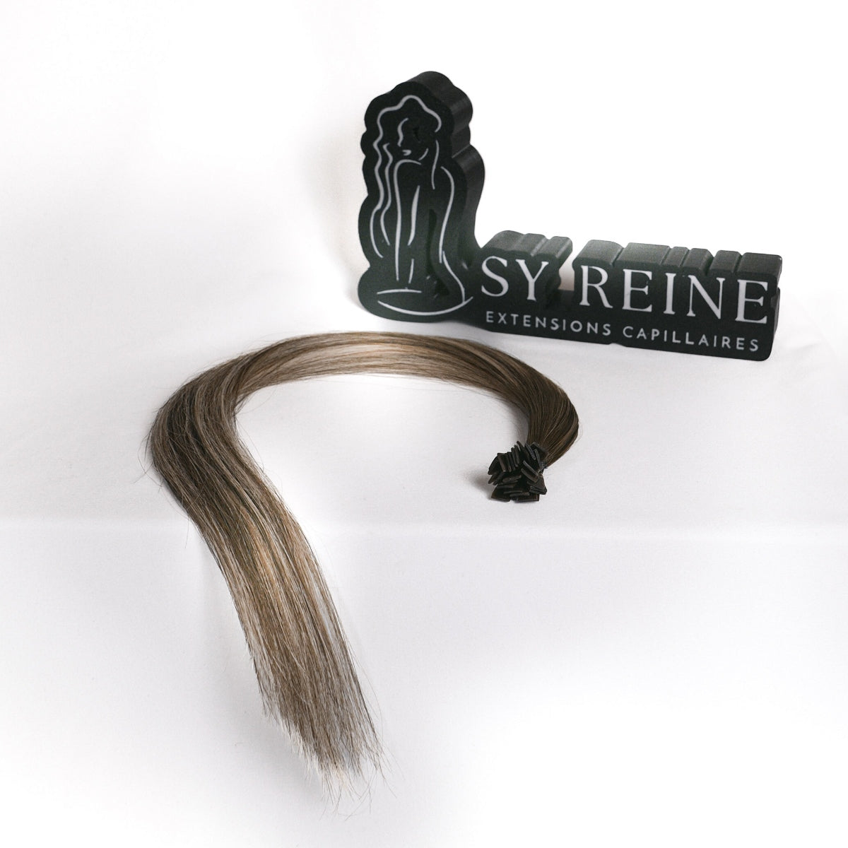 Extensions à la kératine - Couleur #JL (#JEWEL = Majirel 9 + Ombré méché beige)