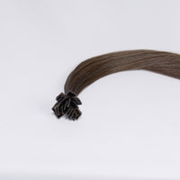 Extensions à la kératine - Couleur #SA (#SIRENA = Majirel 6 + Balayage fin naturel)