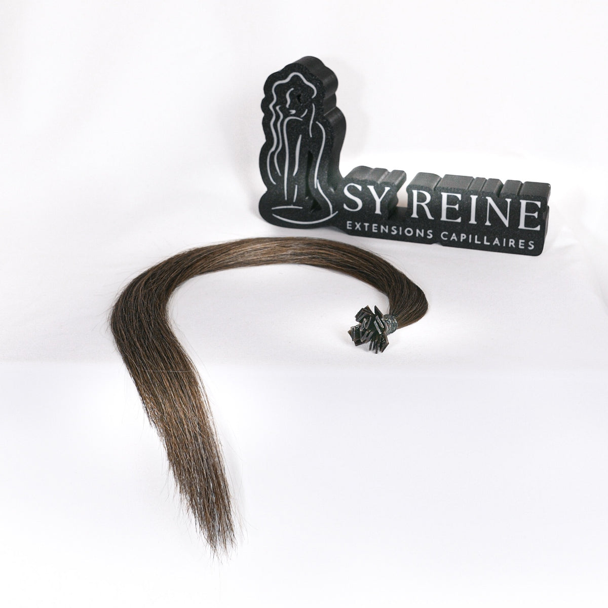 Extensions à la kératine - Couleur #SA (#SIRENA = Majirel 6 + Balayage fin naturel)