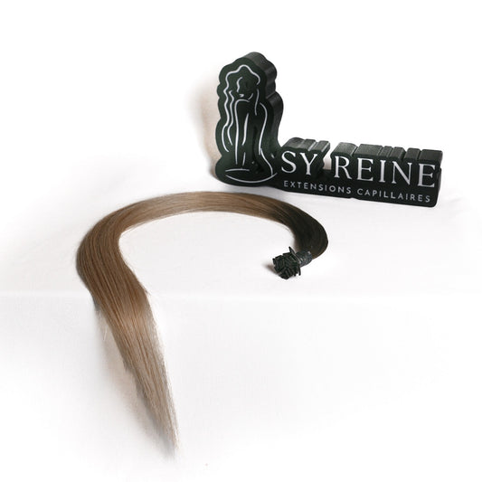 Extensions à la kératine - Couleur #XA (#XENA = Majirel 7 + Ombré blond beige)