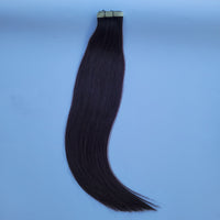 Extensions adhésives "Long Tape Weft" - Couleur #02 (Châtain clair Majirel 5)