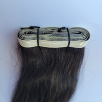 Extensions adhésives "Long Tape Weft" - Couleur #1B (Châtain foncé Majirel 3)