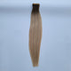 Extensions adhésives "Long Tape Weft" - Couleur #DA (#DELIA : Majirel 7 + Ombré méché beige doré)