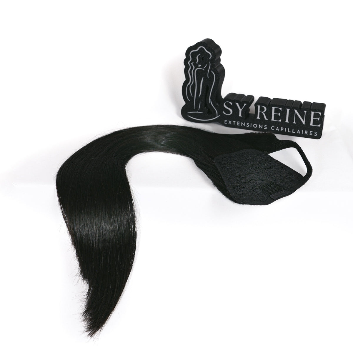 Ponytail (Queue de cheval) - Couleur #1B (Châtain foncé Majirel 3)