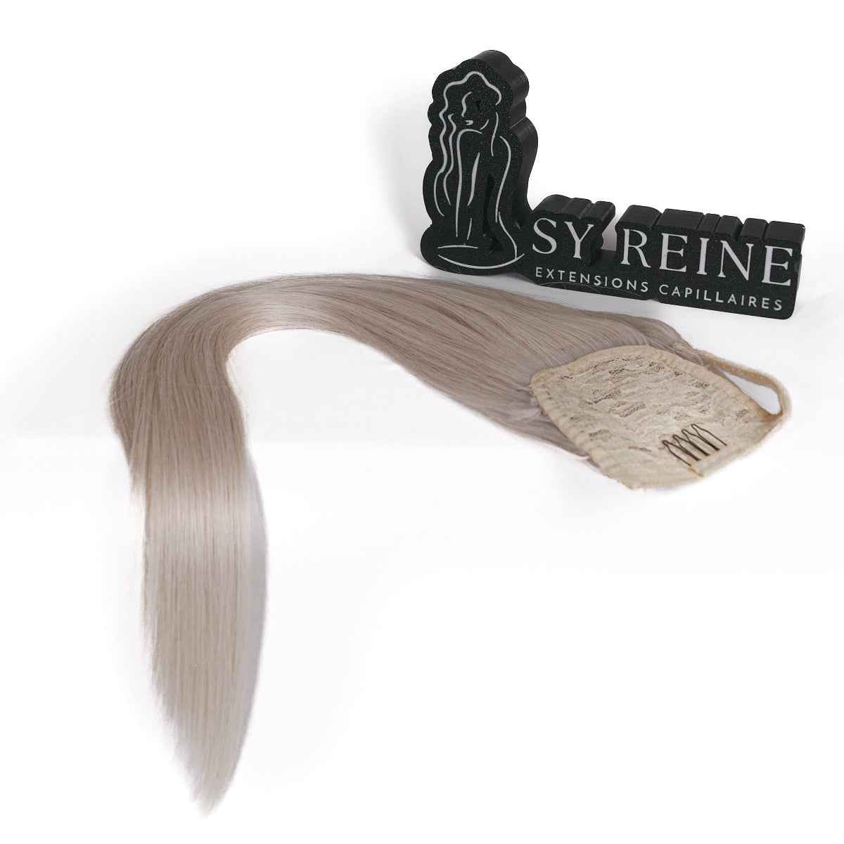 Ponytail (Queue de cheval) - Couleur #70 (Blond polaire cendré blanc-gris)