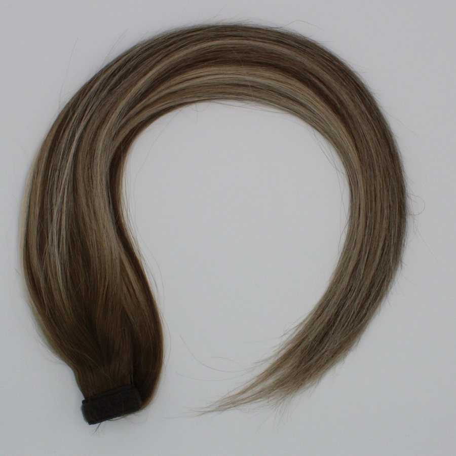 Ponytail (Queue de cheval) - Couleur #JL (#JEWEL = Majirel 9 + Ombré méché beige)