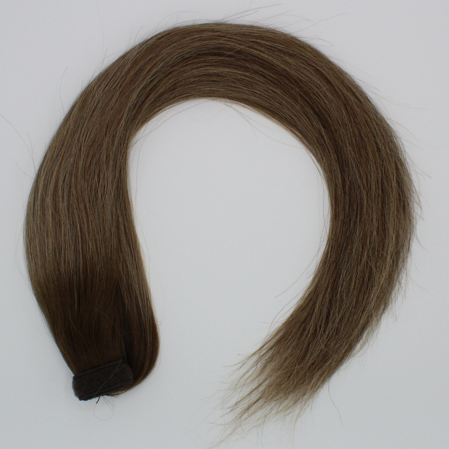 Ponytail (Queue de cheval) - Couleur #PL (#PEARL  = Majirel 7 + Ombré beige doré)