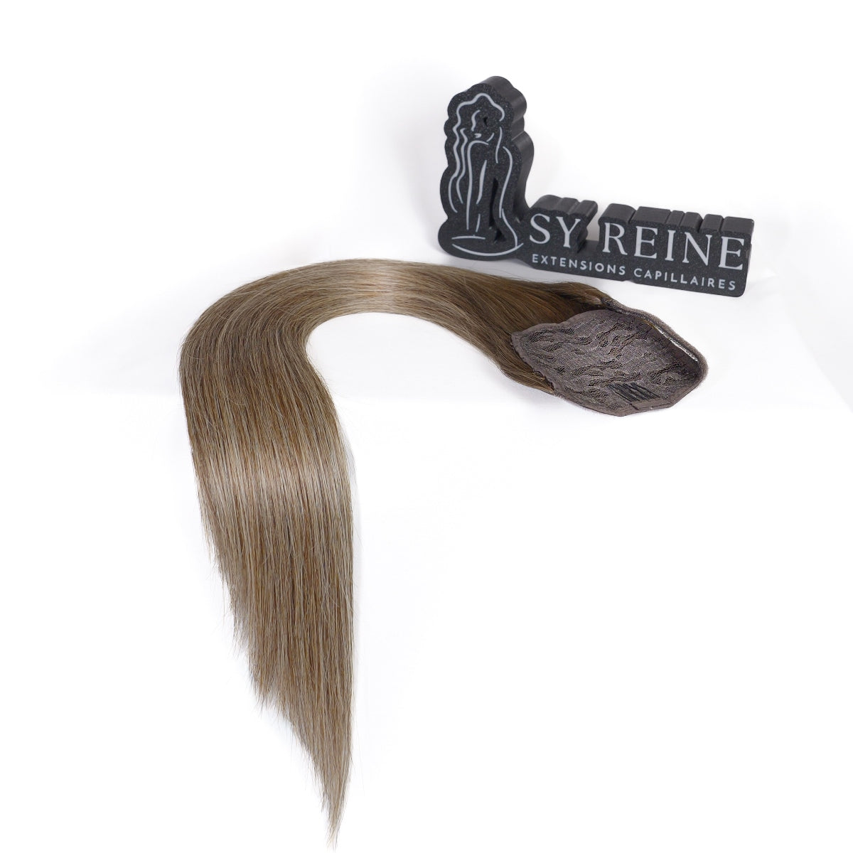 Ponytail (Queue de cheval) - Couleur #PL (#PEARL  = Majirel 7 + Ombré beige doré)