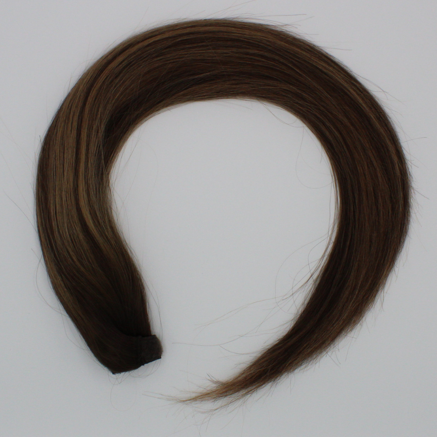 Ponytail (Queue de cheval) - Couleur #SY (#SHELLY = Majirel 6 + Balayage beige)