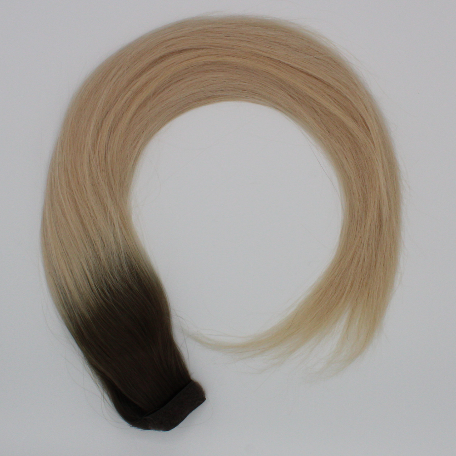 Ponytail (Queue de cheval) - Couleur #XA (#XENA = Majirel 7 + Ombré blond beige)