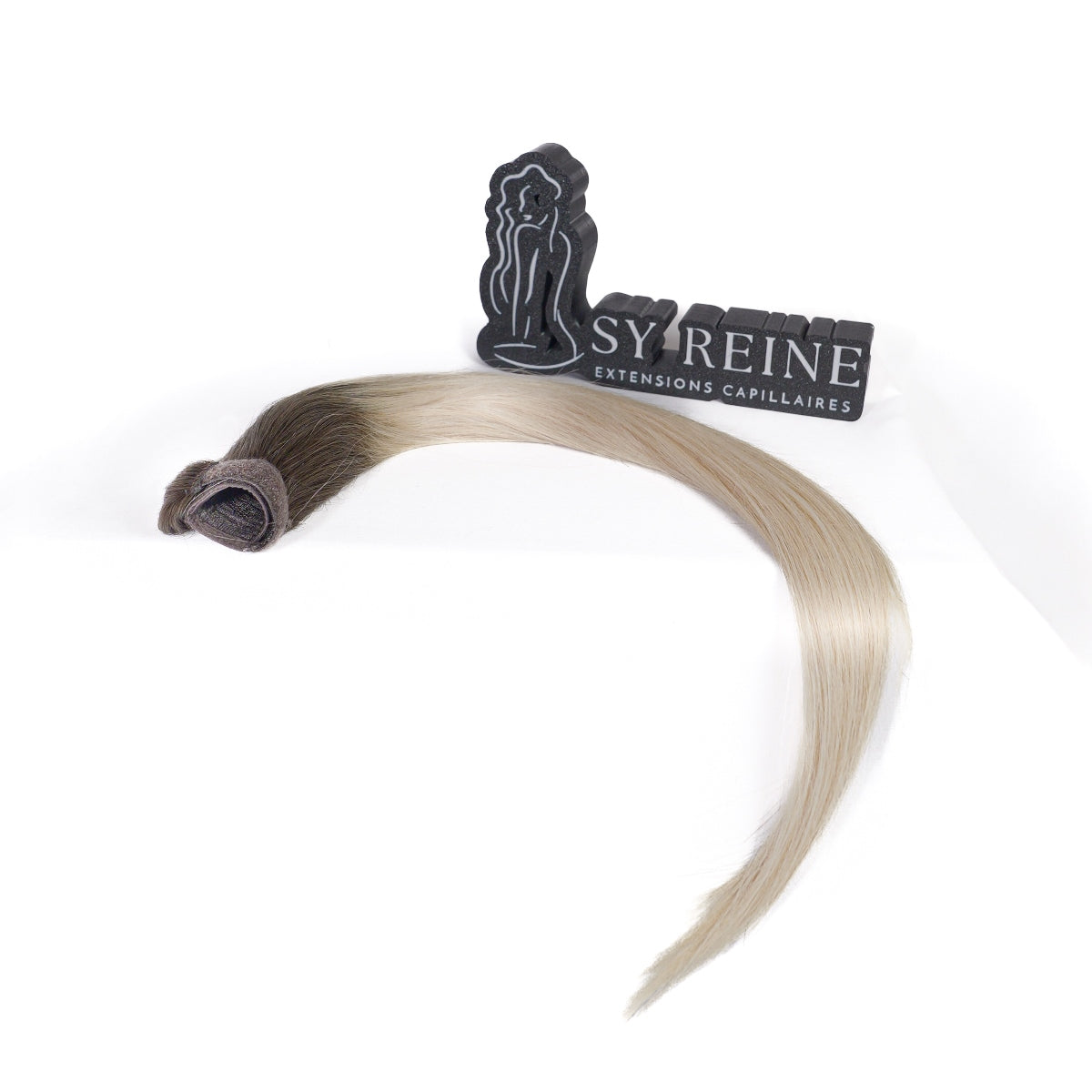 Ponytail (Queue de cheval) - Couleur #XA (#XENA = Majirel 7 + Ombré blond beige)