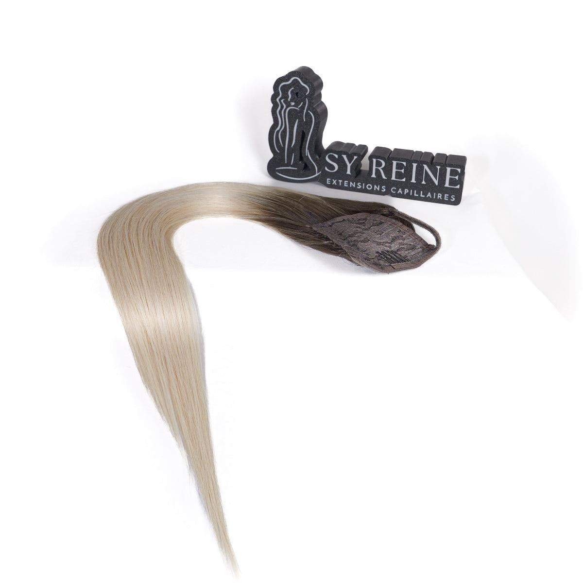 Ponytail (Queue de cheval) - Couleur #XA (#XENA = Majirel 7 + Ombré blond beige)